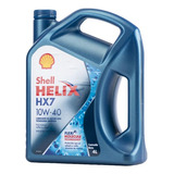 Aceite Para Motor Shell Helix Hx7 Semi-sintético 10w-40 X 4l