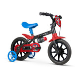 Bicicleta Mechanic Aro 12 - Nathor Cor Preto/vermelho Tamanho Do Quadro Aço