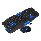 Combo Gamer Inalámbrico Teclado + Mouse 2.4 Mando Multimedia