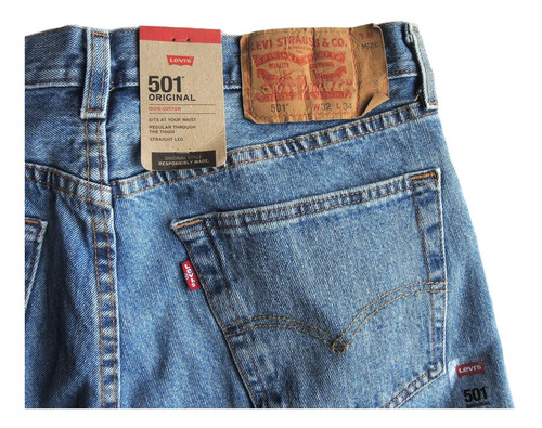 Calça Jeans Levis 501 Original Masculina Loja Autorizada