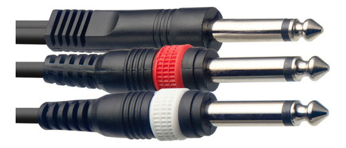 Cable Stagg Syc3/p2pe 1 Plug Macho - 2 Plug Macho 3 Metros