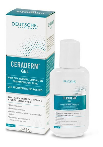 Ceraderm Gel 140 Gr. Tipo De Piel Grasa