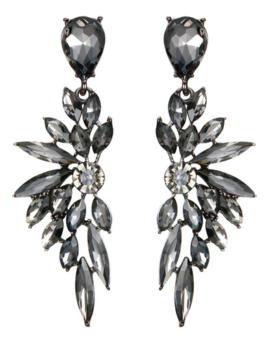 Ever Faith Aretes Elegantes Fiesta Pendientes Aretes Largos