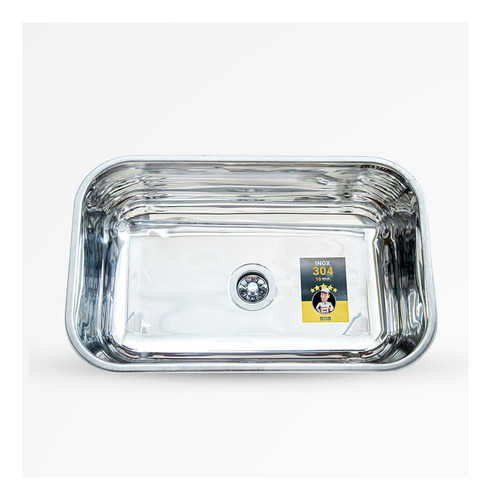 Cuba Para Cozinha Extra Funda Numero 2 56x34x19cm Inox 304