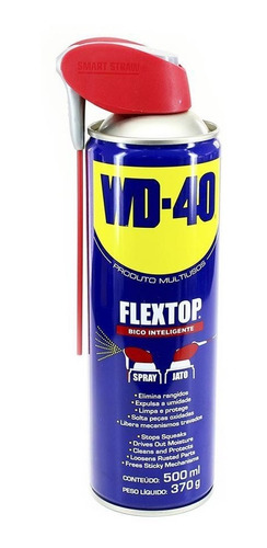 Spray Flextop Multiuso Desengripa Lubrifica 500ml  Wd-40 