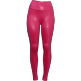 Legging Infantil Cirre Couro Fake Igual 02 Ao 16 Rosa   