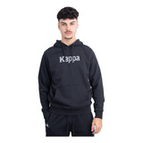 Buzo Kappa Authentic Haris Hombre Moda Negro