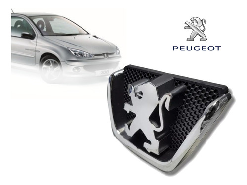 Emblema De Parrilla Para Peugeot 206 2003 Foto 2