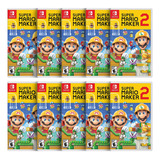 Combo Com 10 Super Mario Maker 2 Switch Midia Fisica