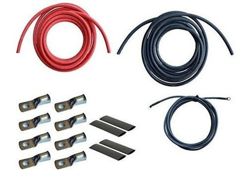 Inversor De Energía Batería Cable  Kit