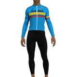 Conjunto Uniforme Ciclismo Jersey Colombia 6250 + Pant Largo