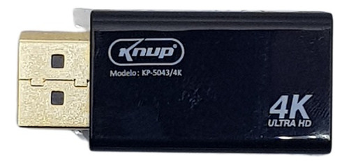 Kit 10 Un. Adaptador Knup Displayport  X Hdmi  Kp-5043