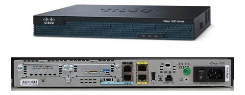 Cisco 1905/k9 2 Portas Ge | Hwic - 1t | Cab-ss-v35mt | 256f