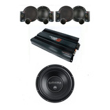 Paquete De Medios Woofer Focal Amplificador 5ch Cerwin Vega