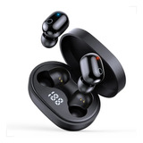 Fone Bluetooth A Prova Dágua Led 5.0 Pequeno In-ear 5.0