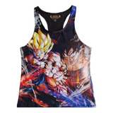 Camiseta Olímpica Gym Fitness Box Goku 1t