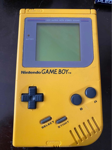 Consola Nintendo Game Boy Dmg Clásico Amarillo Original! Gb