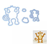 Cortadores Fondant Para Cucpake Changuito Chango Baby Shower