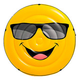Colchoneta Inflable Intex Isla Emoji Cara Sonriente