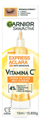Crema De Ojos Express Aclara Reduce Ojeras Original 15ml