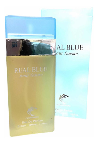 Perfume Mujer Real Blue 100 Ml Alternativo Light Blue