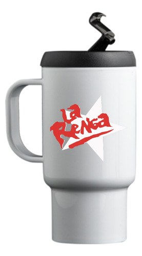 Jarro Térmico Personalizado Vaso La Renga Todas Las Bandas