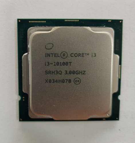 Procesador Intel Core I3  Decima Generacion 10100t 4 Nucleos