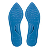 Plantilla Para Dama Zapatos Tacones Espuma Viscoelastica 115 Color Azul Tamaño De La Plantilla 22.5-24.5mx