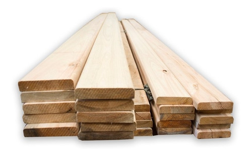 Pack De 25 Tablas Saligna Deck Eucaliptus De 1x4x 3.05 Mts