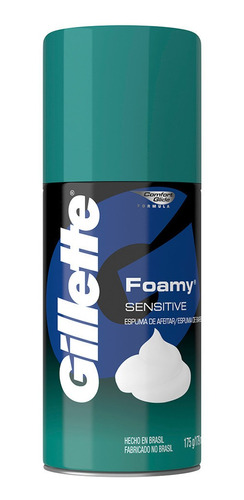 Gillette Foamy Espuma Para Afeitar Por 175 Gramos