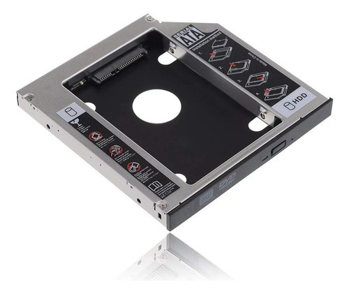 Caddy Segundo Disco Notebook Hdd Sata O Ssd Universal 9,5mm