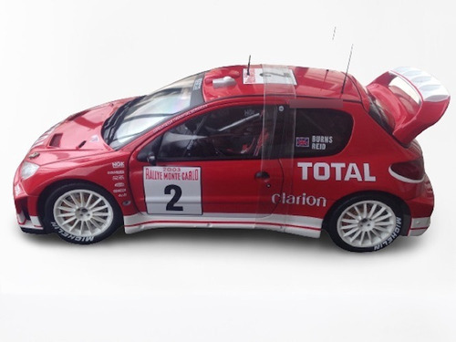 Autoart 1/18 - 80357 Peugeot 206 Wrc 2003 #2 Rally M. Carlo