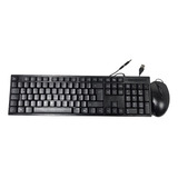 Kit Combo Teclado + Mouse Usb D5200 En Español