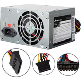 Fonte De Alimentação Atx 200w Bivolt Cooler Fan Silencioso