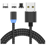 Cable Magnético Usb Carga 3 En 1 iPhone - Android - Tipo C