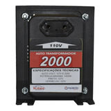 Auto Transformador 2000va - 1400w - 110/220v - Kitec