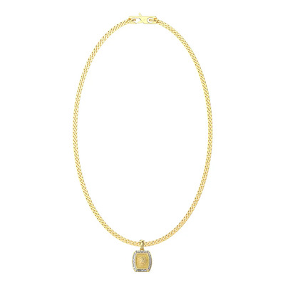 Collar Dije Leon Dorado Guess Hombre Dorado