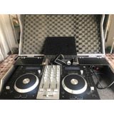 Case Para Controladora E Cdj , Dj Cabe Qualquer Modelo Hard