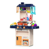 Cocina Infantil Accesorios Función Agua Y Sonido Juguete