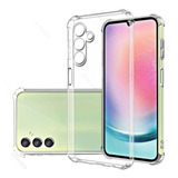 Funda Para Samsung Transparente + Film Hidrogel Mate