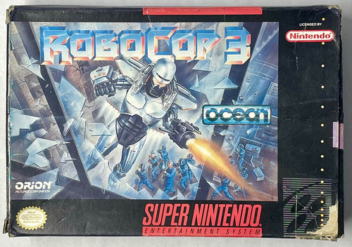 Robocop 3 Super Nintendo Snes En Caja Rtrmx Vj