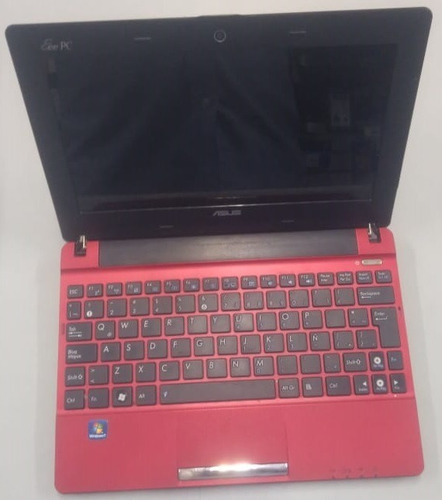 Laptop Asus Eee Pc R11cx Usada Para Piezas Color Rojo. 