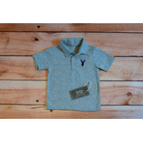 Chomba Remera Polo  Thorben & Lars Junior  Melange  Algodon 