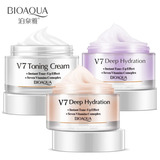 Cremas Hidratantes Faciales De Día Bioaqua V7 Con Siete Vita