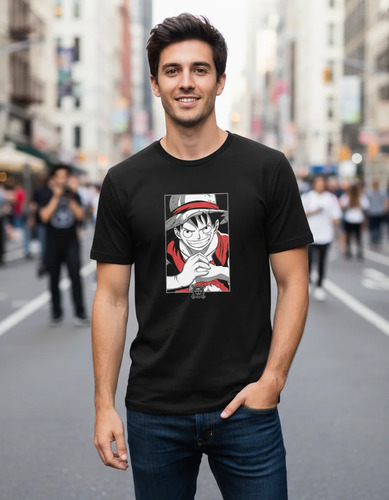 Playera Anime One Piece Monkey D Luffy A2