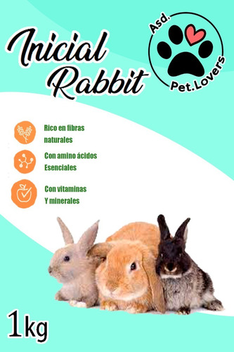 Pellet Inicial Rabbit  1 Kilo