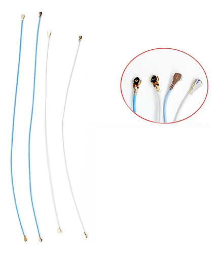 Kit 2 Antenas Internas Coaxial Para Samsung A72 (4g/5g)