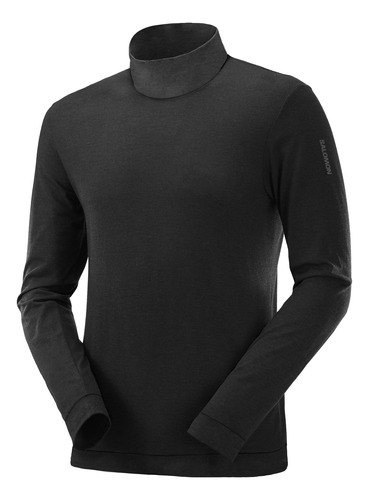 Remera Salomon Hombre - Cotton Turtleneck - Running