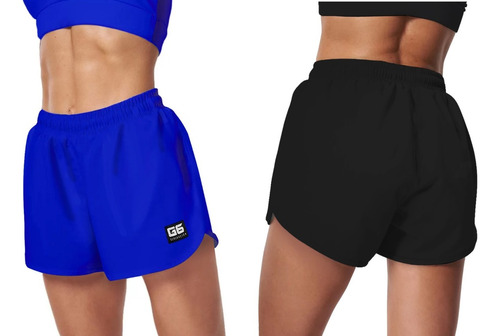 Pack X 2 Shorts Deportivo De Mujer De Running Atletismo G6