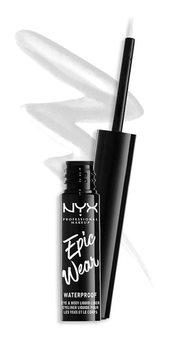 Nyx Epic Wear Delinador De Ojos Y Cuerpo Waterproof Blanco